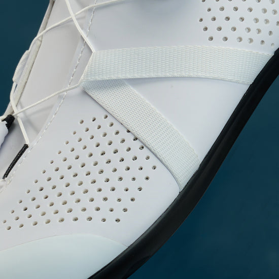 GIRO Sante II Scarpe Da Ciclismo Strada Donna - Bianco, Suola Compatibile Look E SPD, Plantare Antibatterico - 4