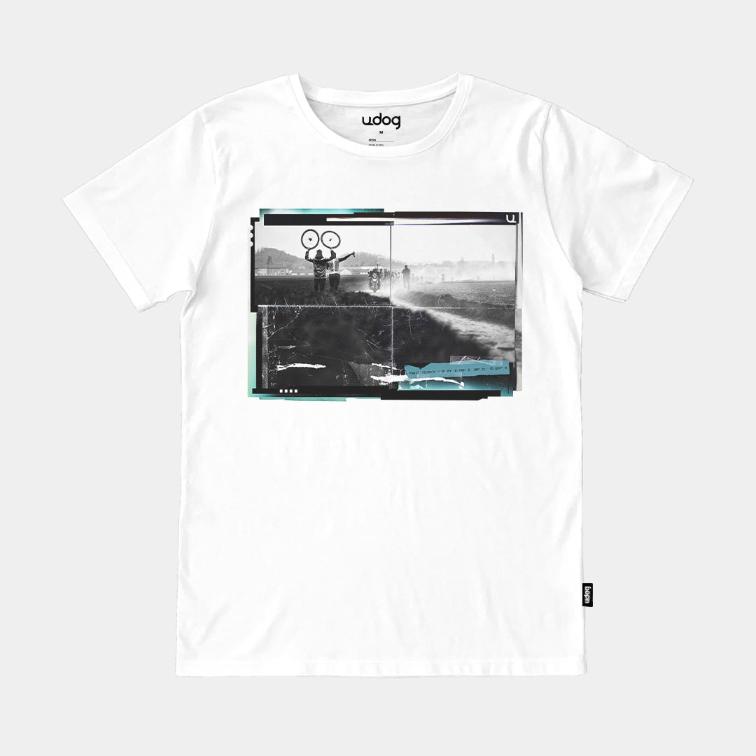 ROUBAIX T-SHIRT MAN WHITE - UDOG