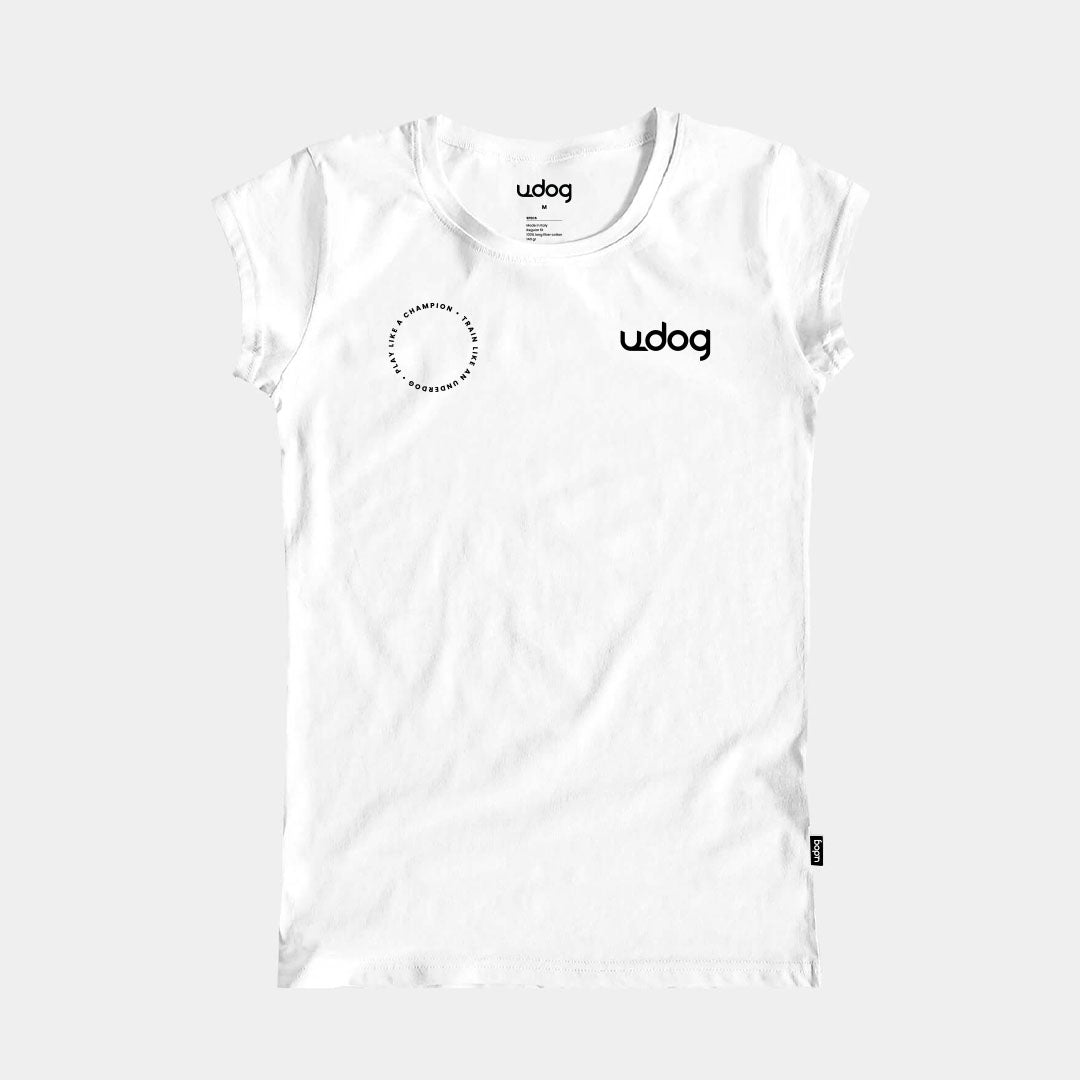 UNDERDOG T-SHIRT WOMAN WHITE - UDOG